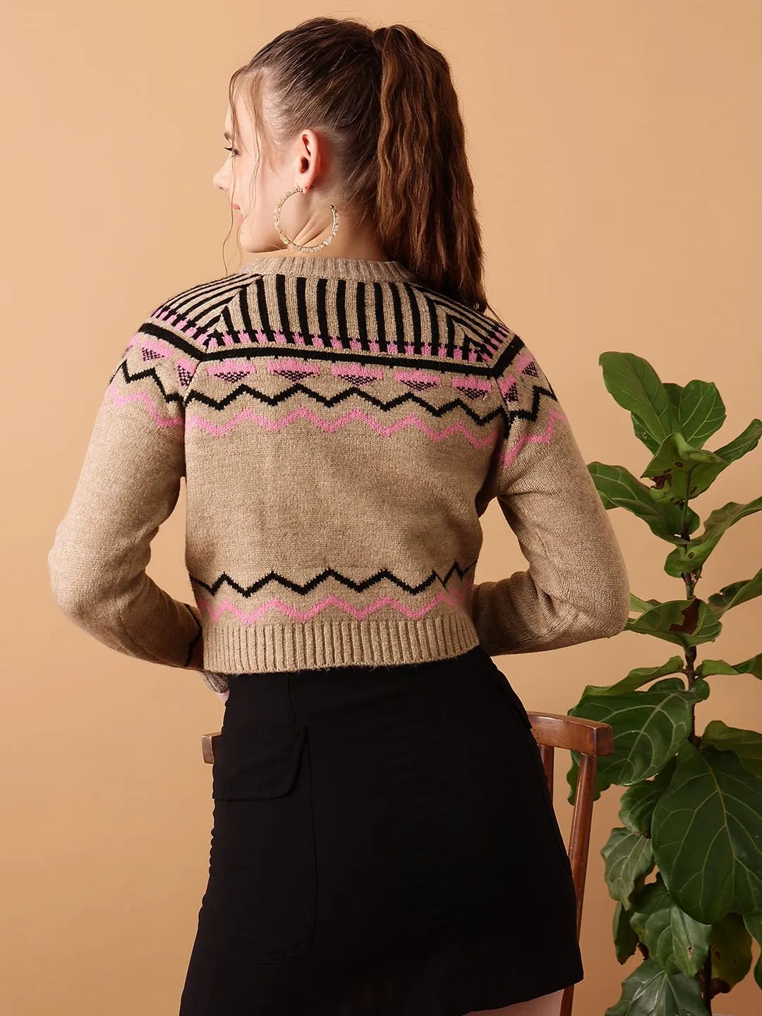 Jacquard Sweater