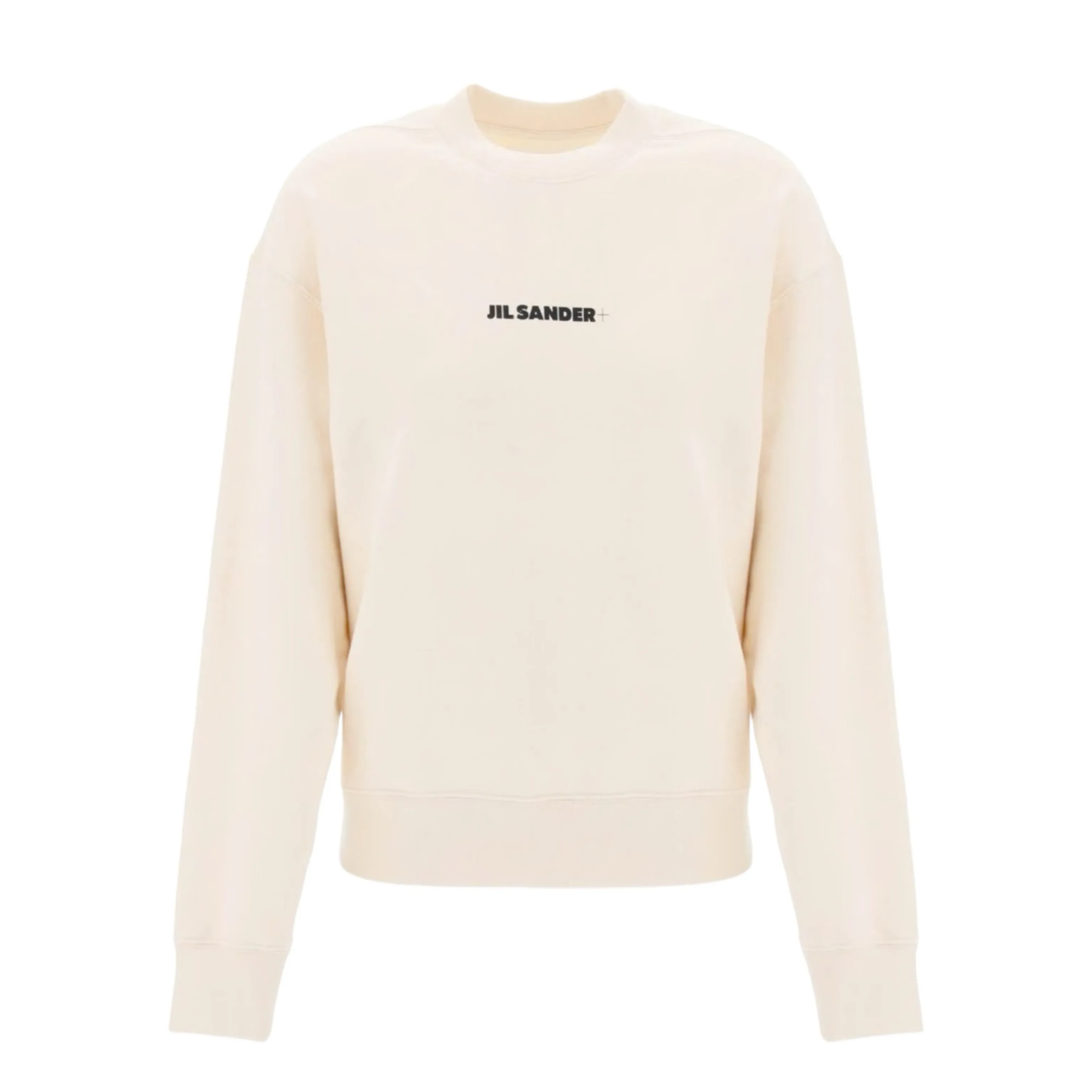 Jil Sander  |Plain Cotton Logo Hoodies & Sweatshirts