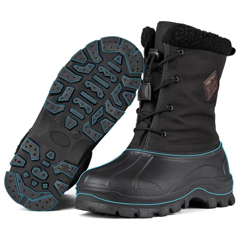 Lackwar Men’s Snow Work Boots