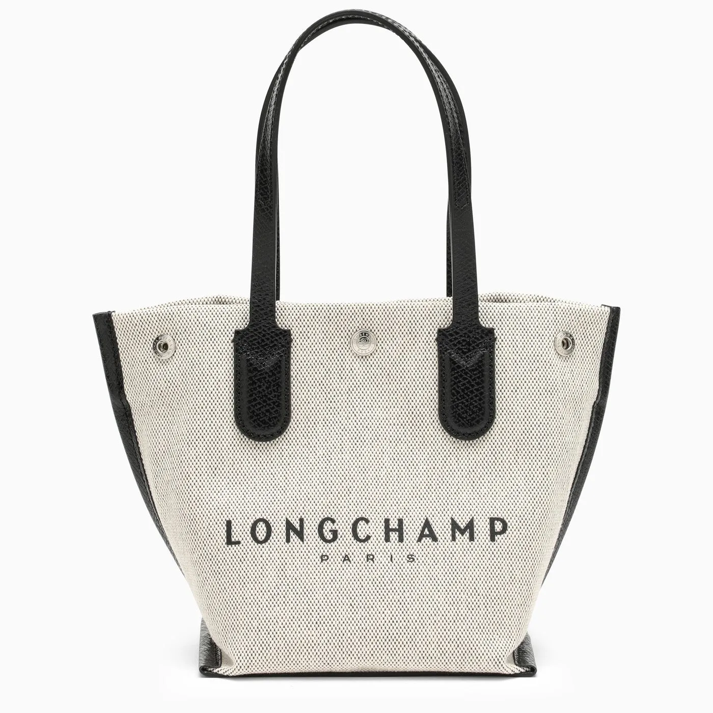 Longchamp    Longchamp Xs Essential Natural/Black Tote Bag