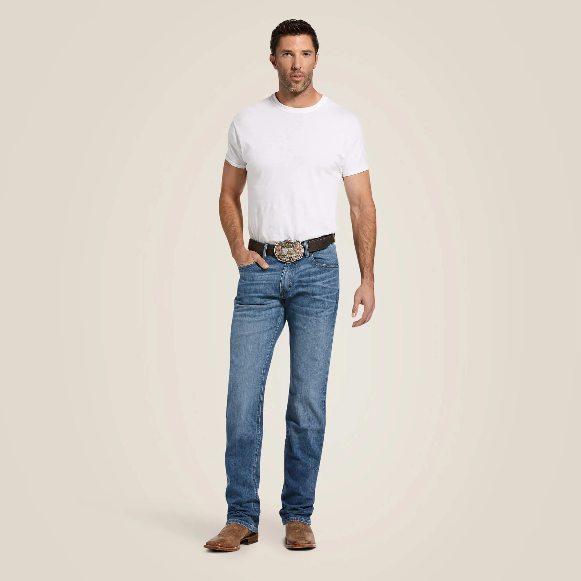 M2 Relaxed Stretch Legacy Boot Cut Jean