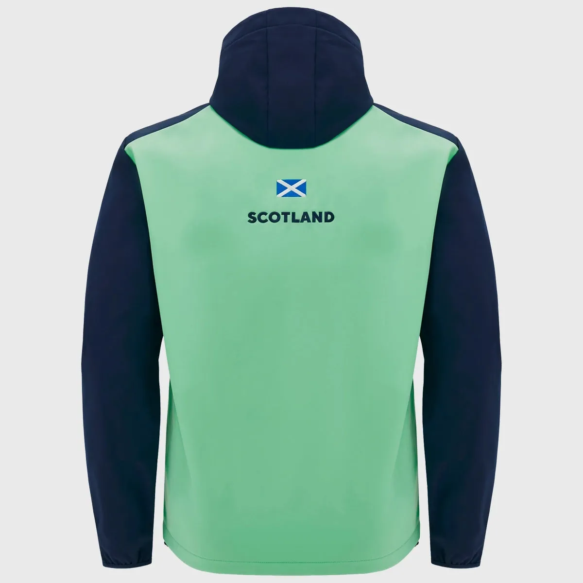 Macron Scotland Rugby Softshell Jacket Navy