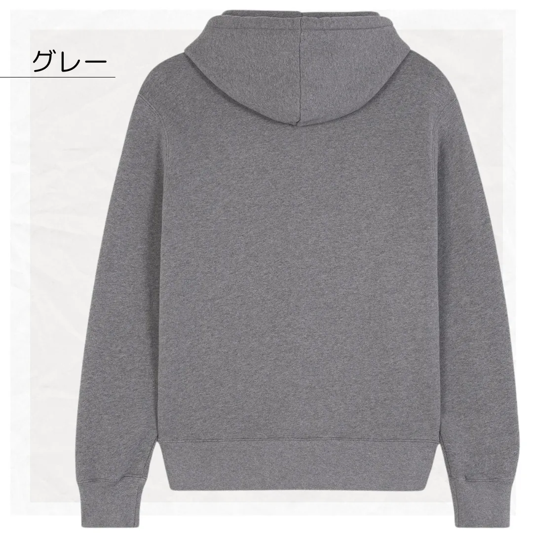 MAISON KITSUNE  |Long Sleeves Cotton Logo Designers Hoodies