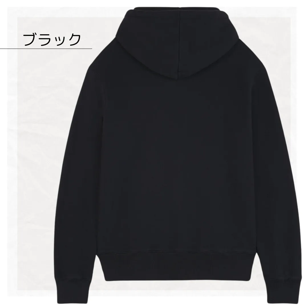 MAISON KITSUNE  |Long Sleeves Cotton Logo Designers Hoodies