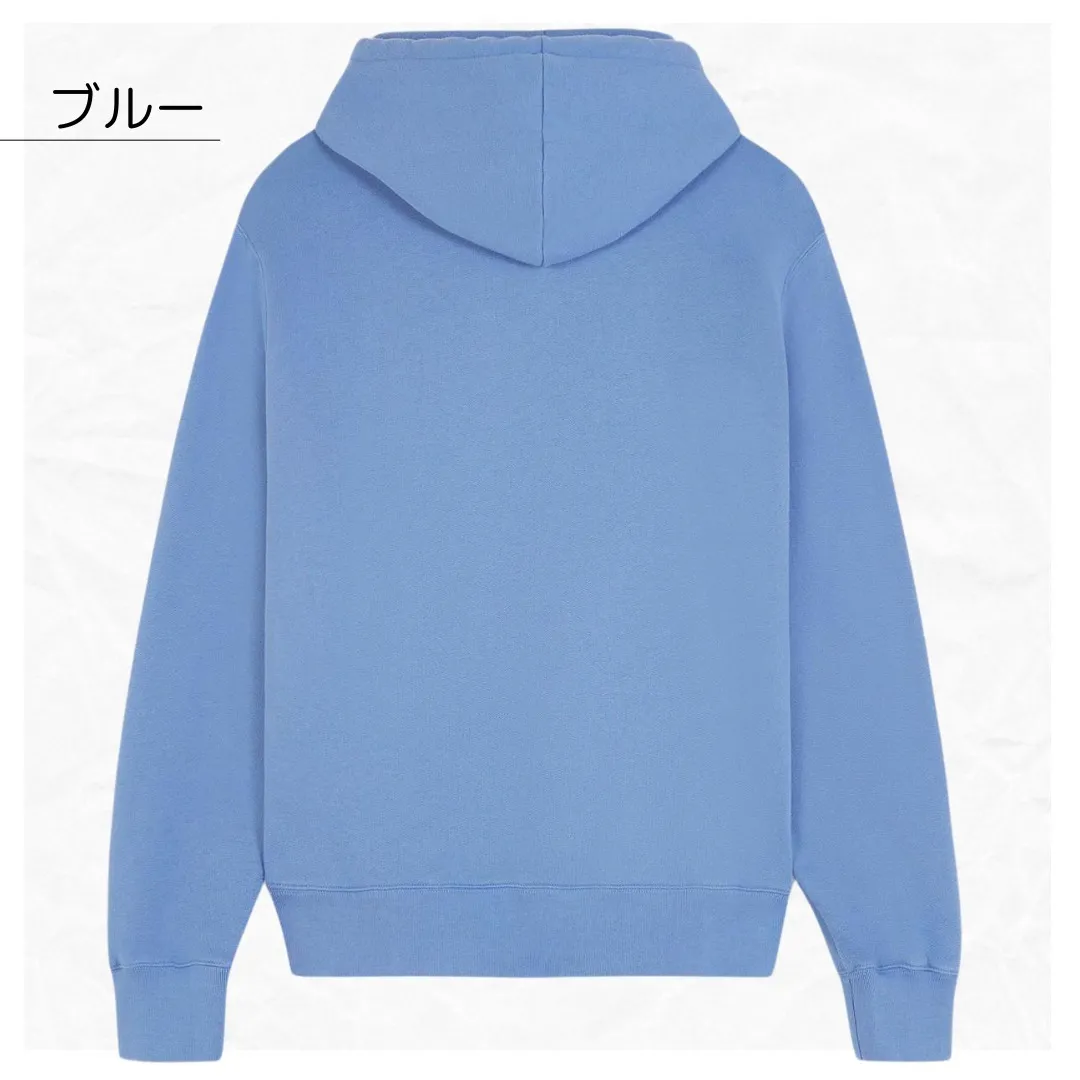 MAISON KITSUNE  |Long Sleeves Cotton Logo Designers Hoodies