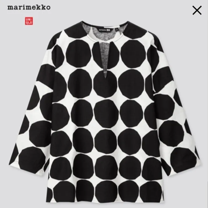 marimekko  |Collaboration Cropped Cotton Medium Tunics