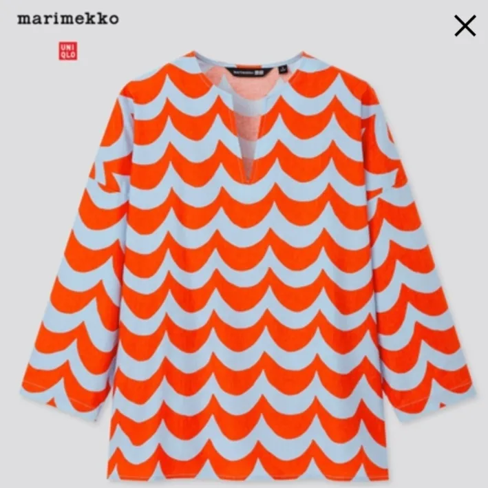 marimekko  |Collaboration Cropped Cotton Medium Tunics