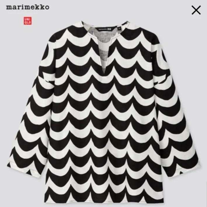 marimekko  |Collaboration Cropped Cotton Medium Tunics