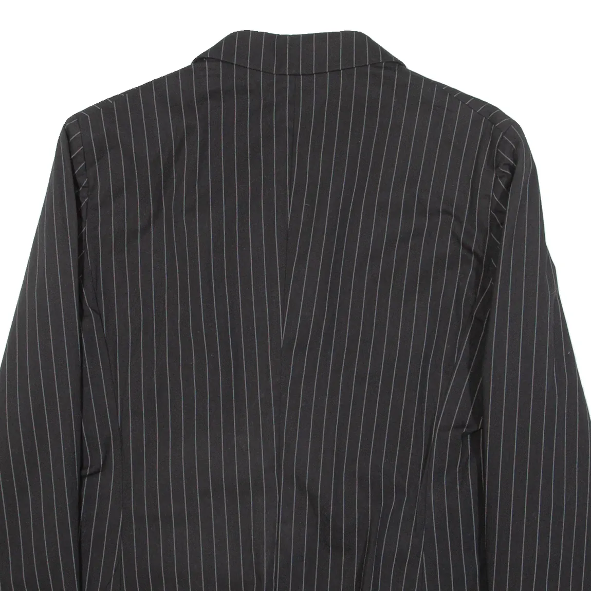 MAX MARA WEEKEND Womens Blazer Jacket Black Pinstripe UK 14