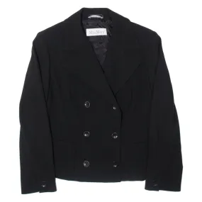 MAX MARA Womens Blazer Jacket Black UK 10