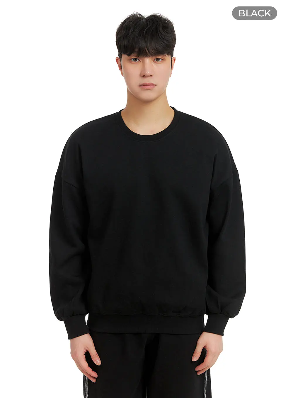 Men's Basic Cotton Sweatshirt IA402