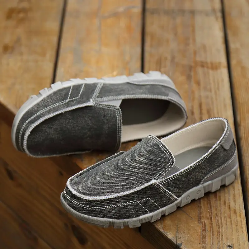 Men's Canvas Slip-On Loafers