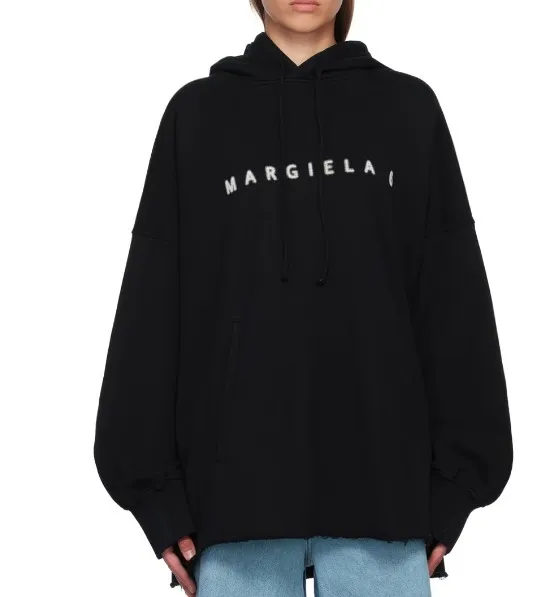 MM6 Maison Margiela  |Plain Logo Hoodies & Sweatshirts