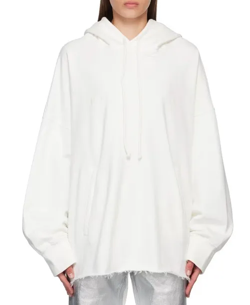 MM6 Maison Margiela  |Plain Logo Hoodies & Sweatshirts