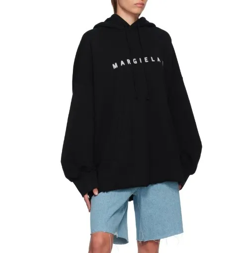 MM6 Maison Margiela  |Plain Logo Hoodies & Sweatshirts