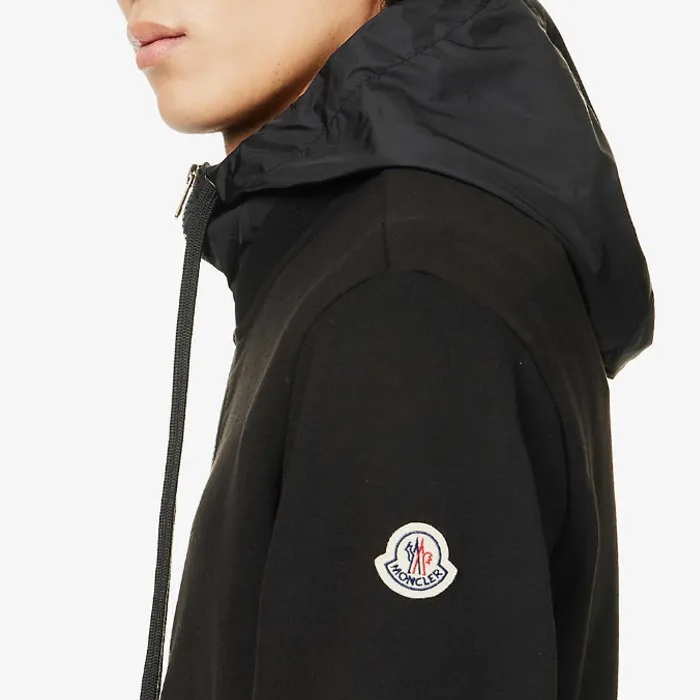 MONCLER  |Long Sleeves Cotton Logo FX Advantage / Exclusive Hoodies