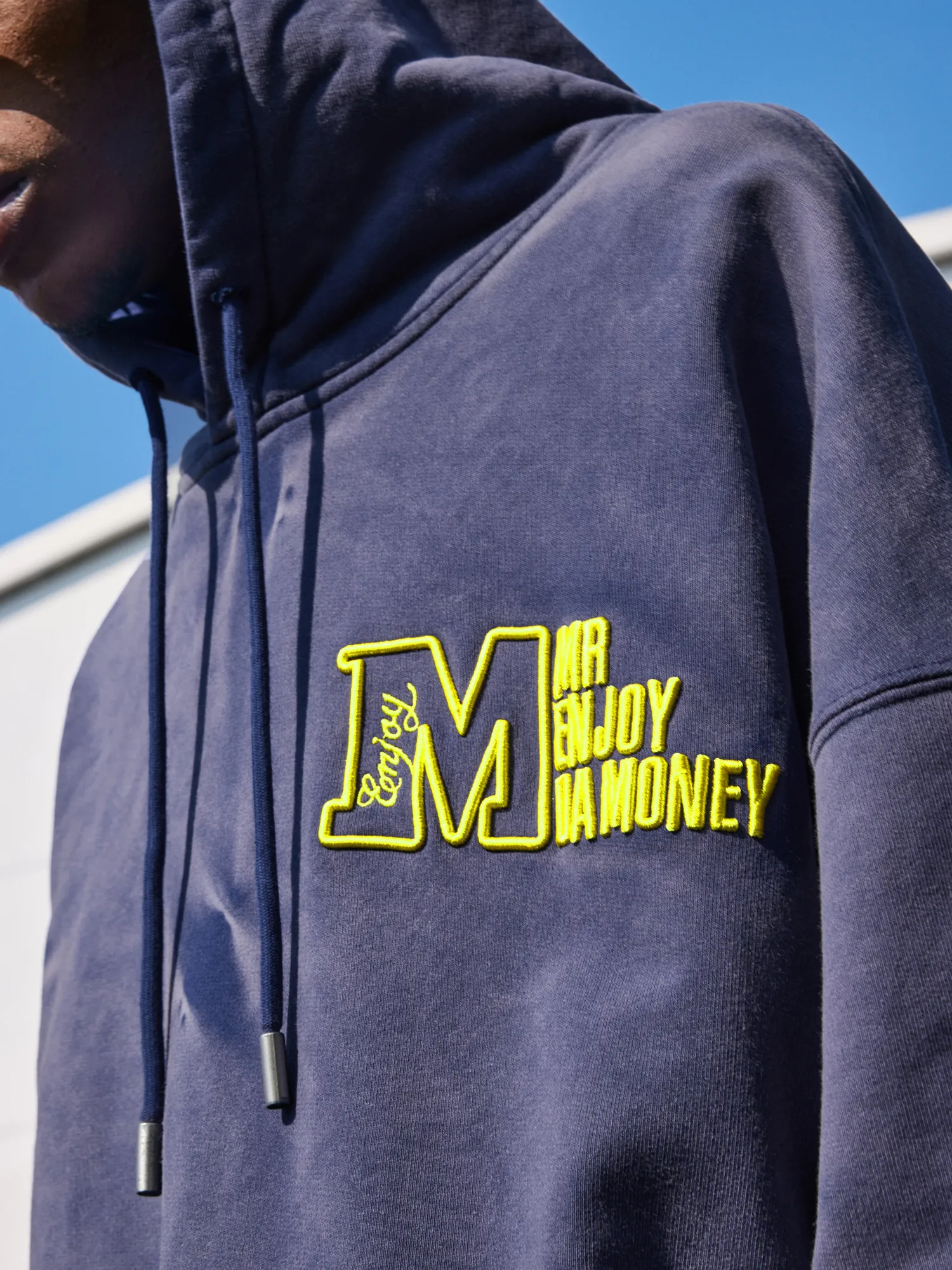 MR. ENJOY DA MONEY  |Long Sleeves Cotton Hoodies