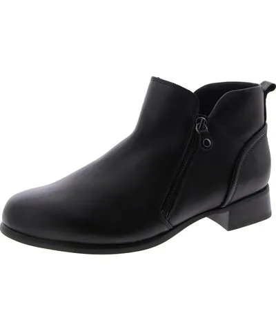 Munro Womens Leather Ankle Booties