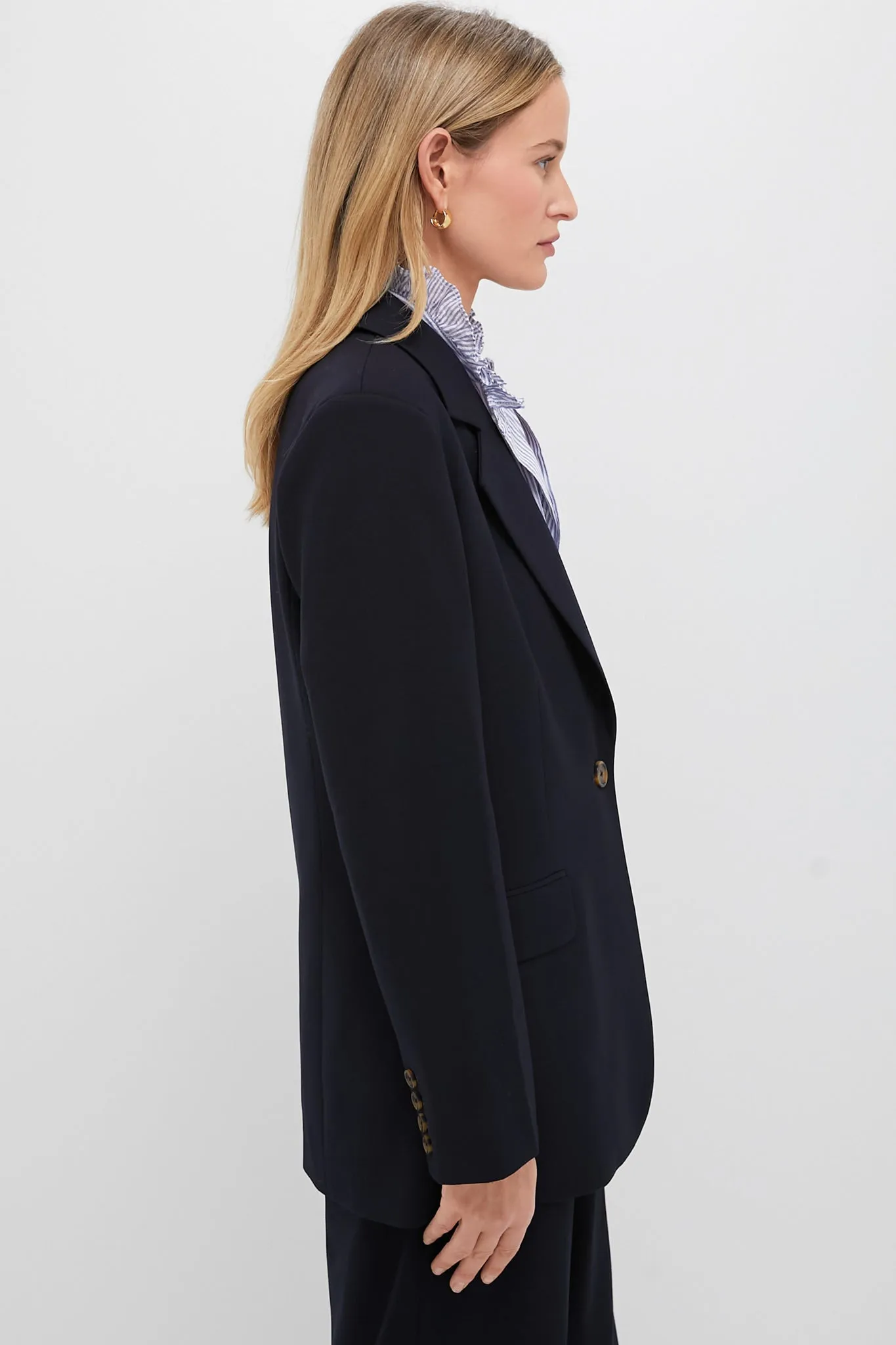 Navy Leo Blazer