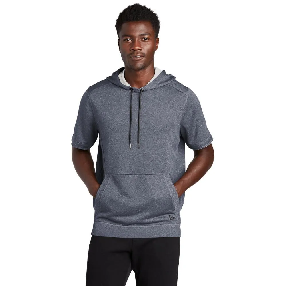 New Era - Men's Performance Terry Short Sleeve Hoodie