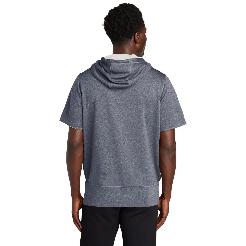 New Era - Men's Performance Terry Short Sleeve Hoodie