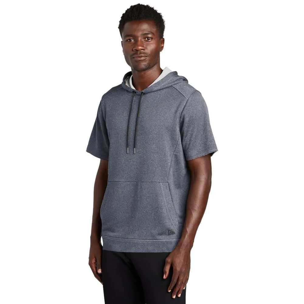 New Era - Men's Performance Terry Short Sleeve Hoodie