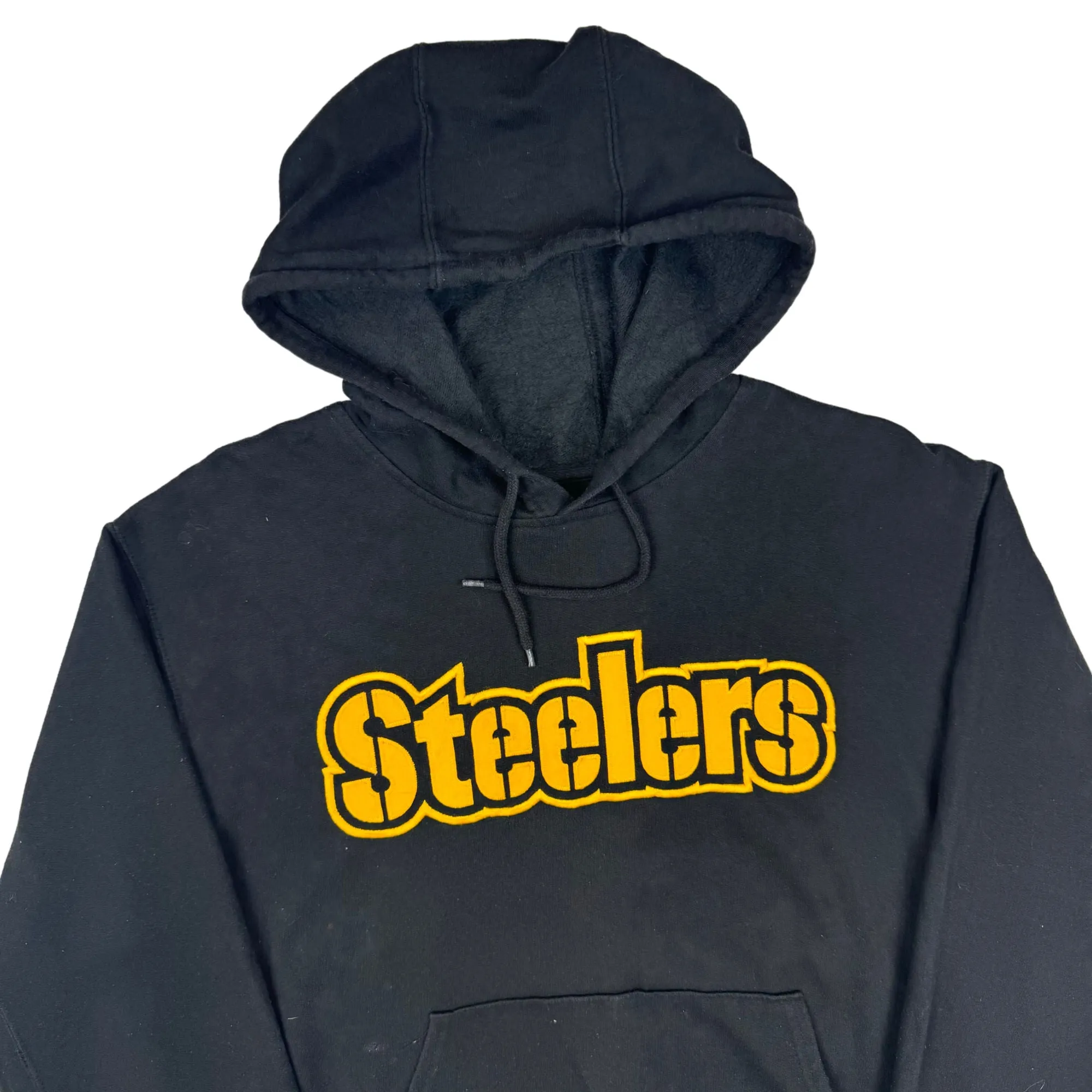 NFL Team Apparel Pittsburgh Steelers Pullover Hoodie Black