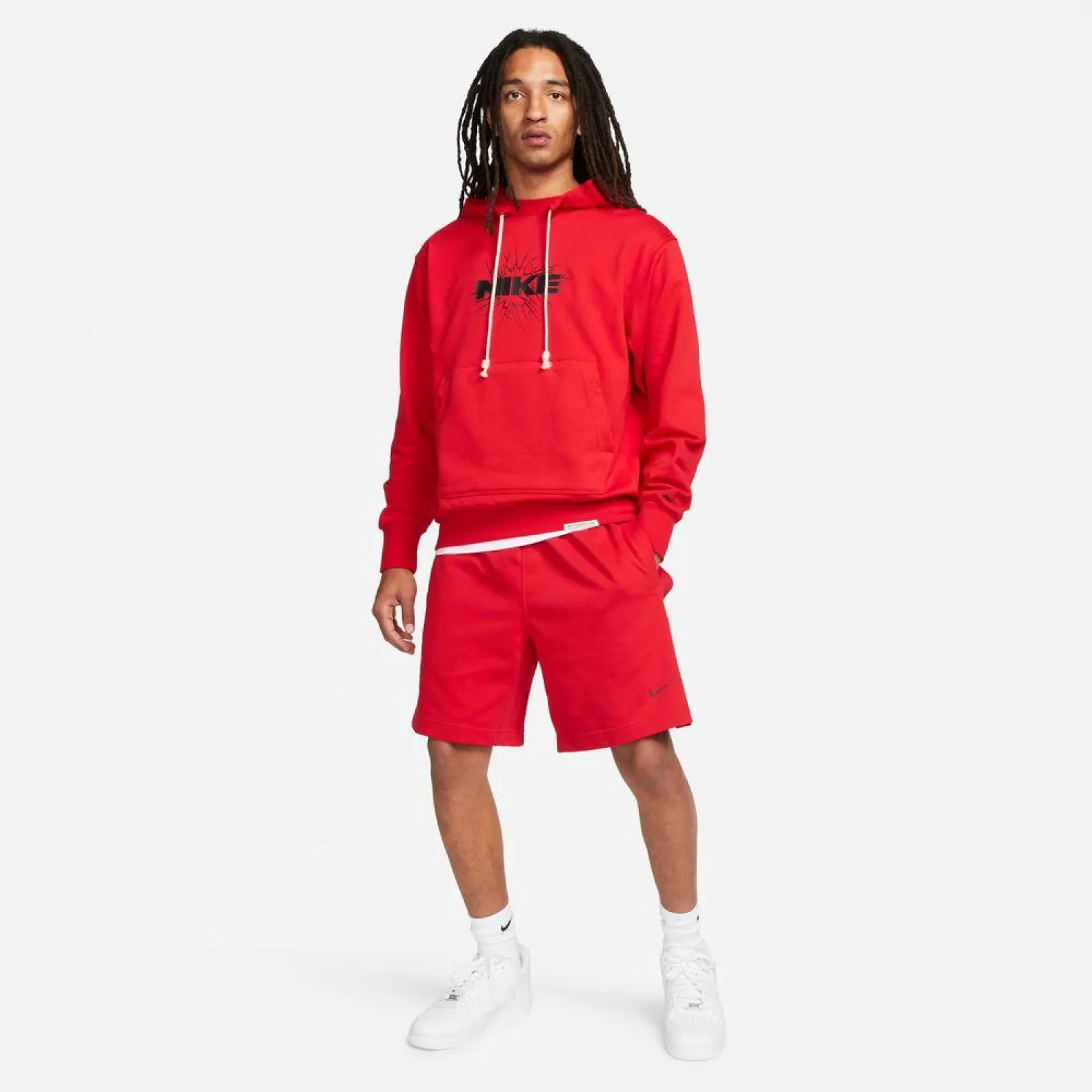 Nike Standard Issue Basketball Hoodie ''University Red''