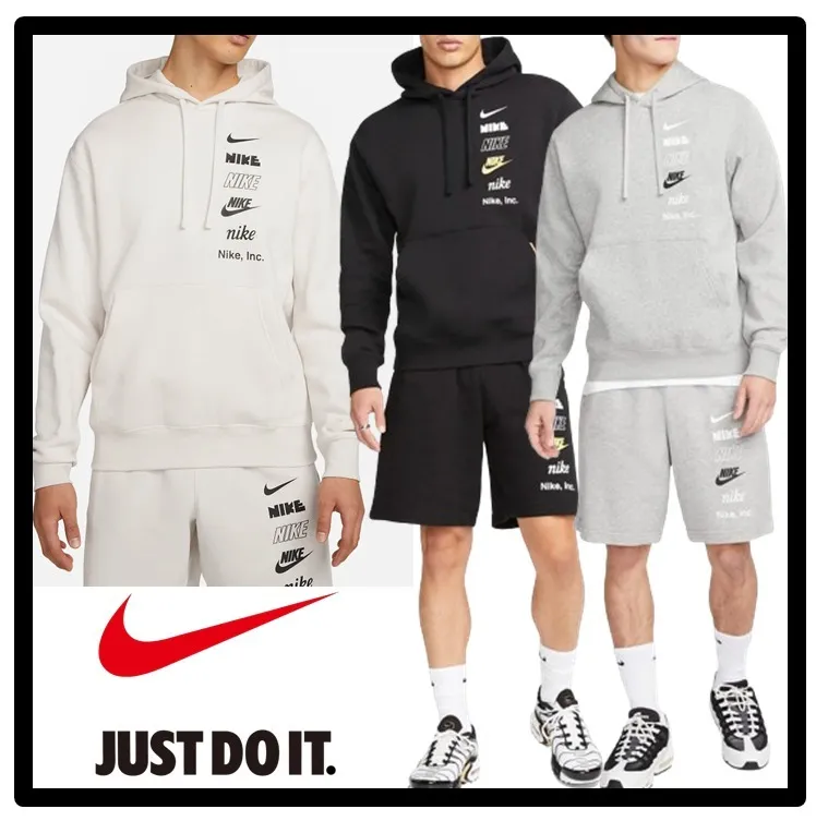 Nike  |Street Style Logo Hoodies