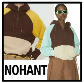 NOHANT  |Street Style Logo Hoodies