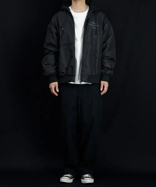 Number Nine High Density Nylon Hooded Jacket