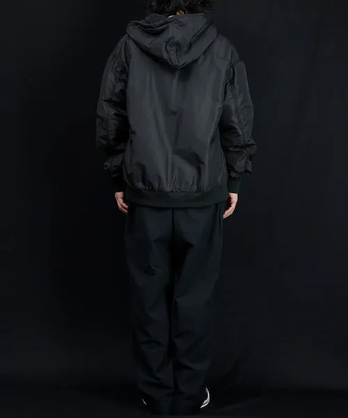 Number Nine High Density Nylon Hooded Jacket