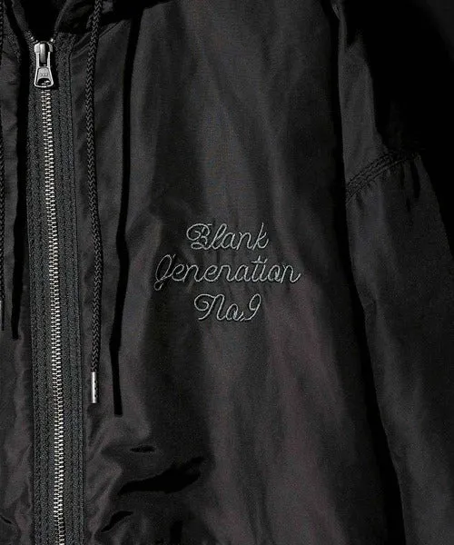 Number Nine High Density Nylon Hooded Jacket