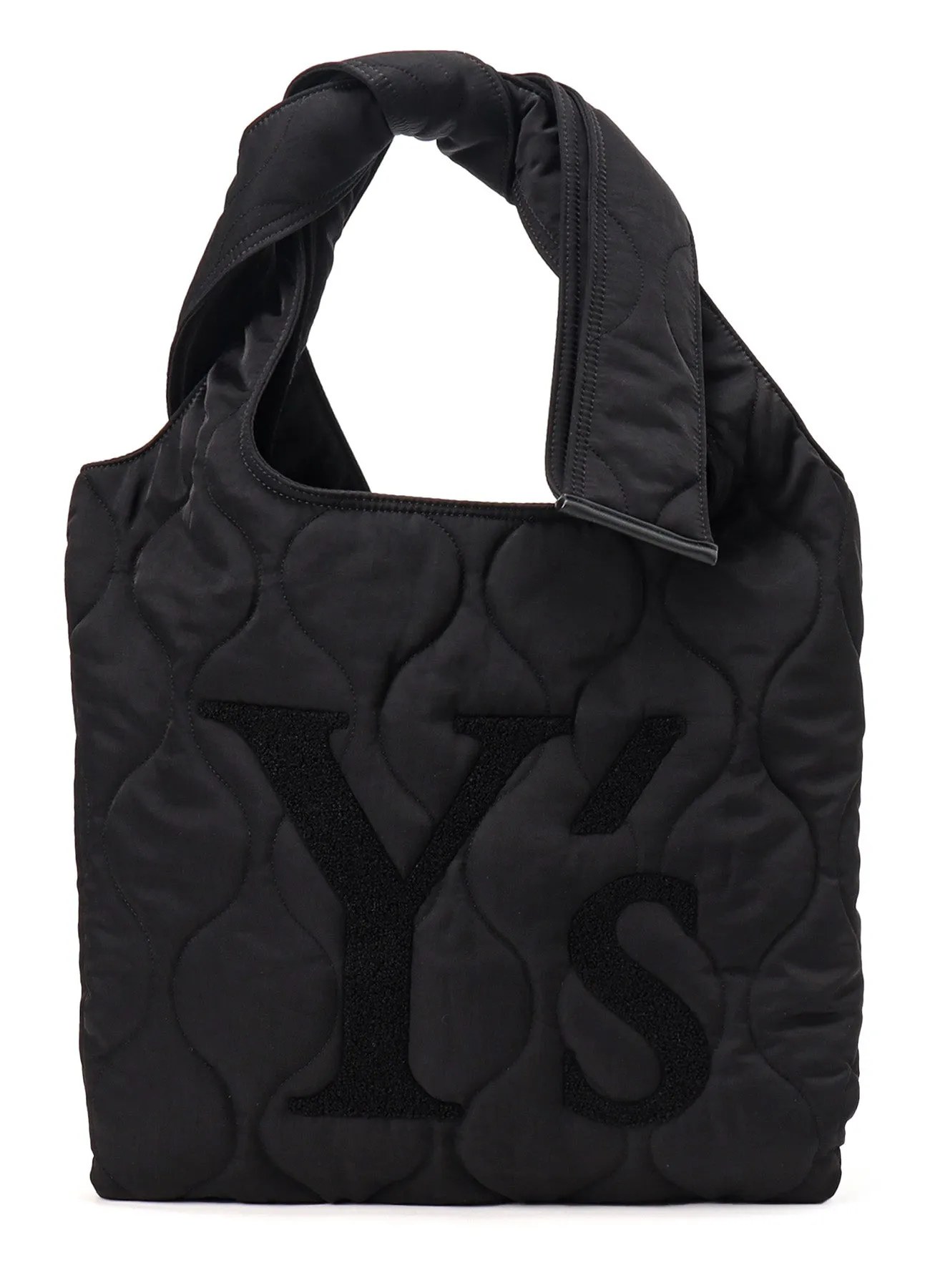 NYLON PADDED KILT TOTE BAG