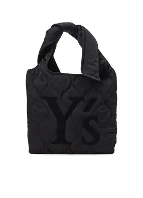 NYLON PADDED KILT TOTE BAG