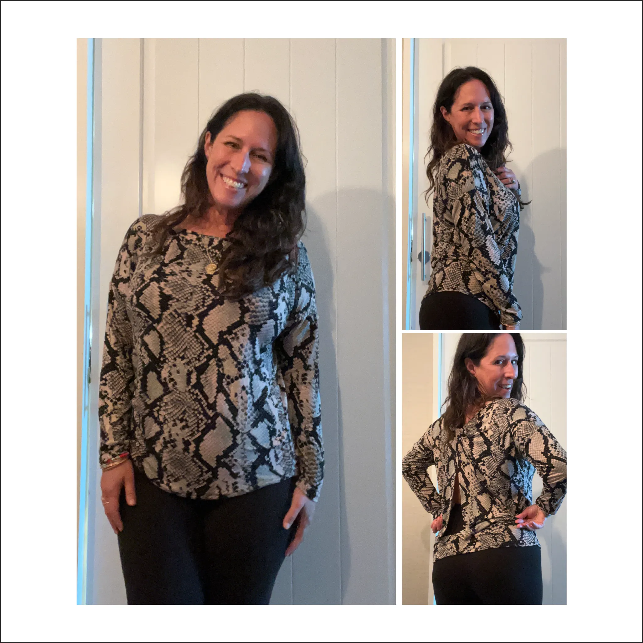 Open Back Dolman | Adult Size S0c-L1c | Beginner Level Sewing Pattern