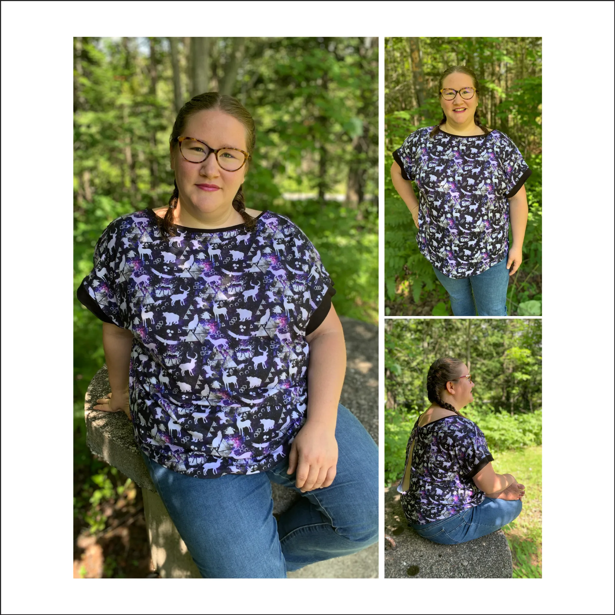 Open Back Dolman | Adult Size S0c-L1c | Beginner Level Sewing Pattern