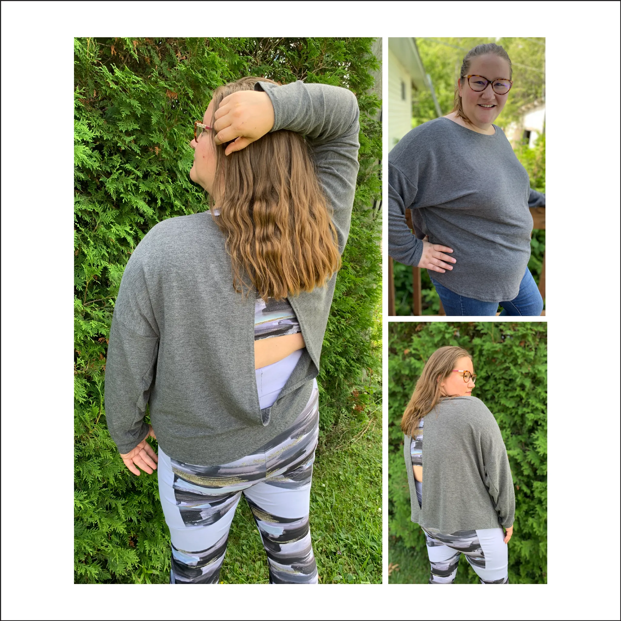 Open Back Dolman | Adult Size S0c-L1c | Beginner Level Sewing Pattern