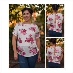 Open Back Dolman | Adult Size S0c-L1c | Beginner Level Sewing Pattern