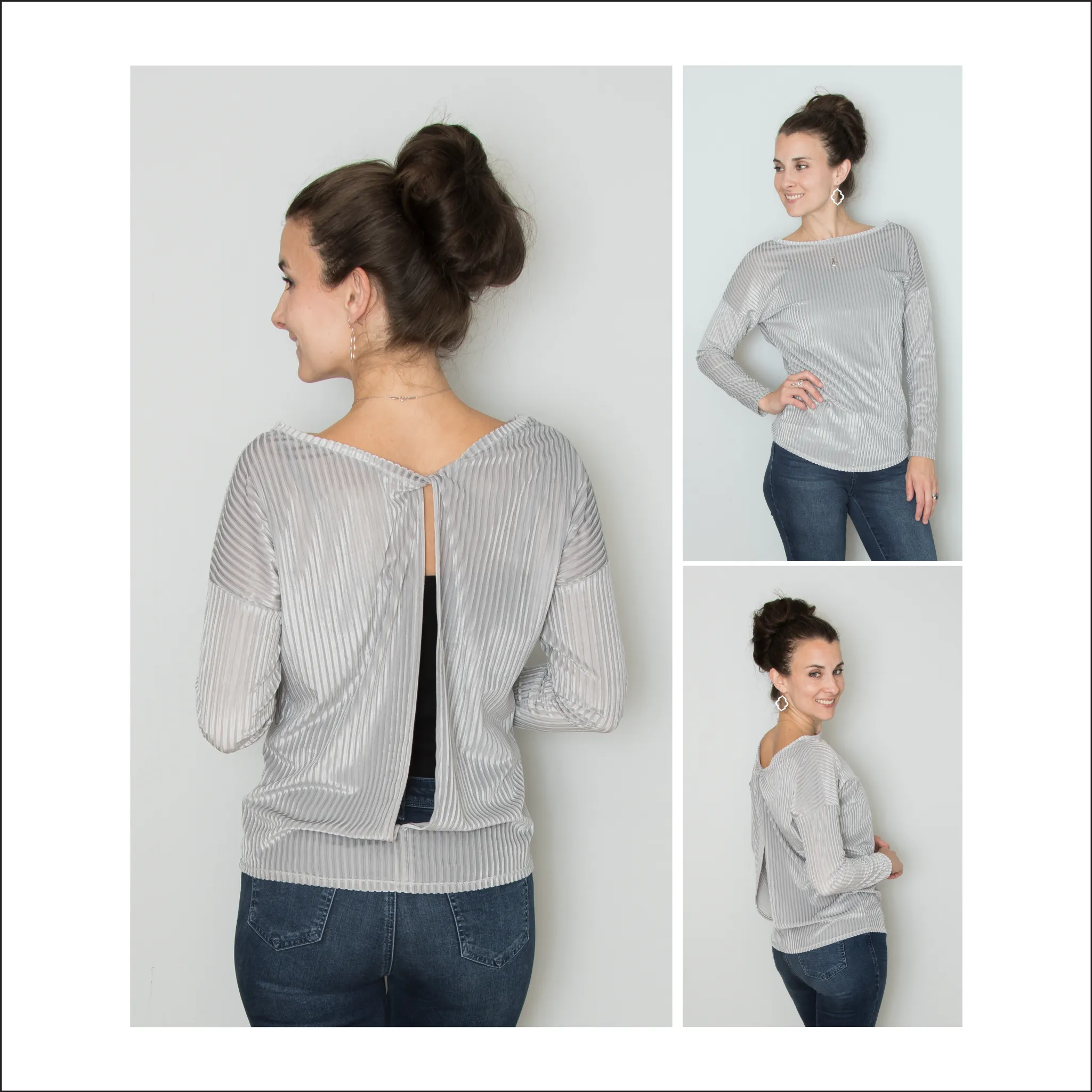 Open Back Dolman | Adult Size S0c-L1c | Beginner Level Sewing Pattern