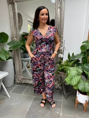 Paisley Print Jumpsuit Sarah