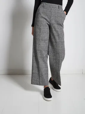 Pantalone Cropped in cotone elasticizzato