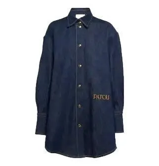 PATOU  |Long Sleeves Cotton Medium Hoodies & Sweatshirts