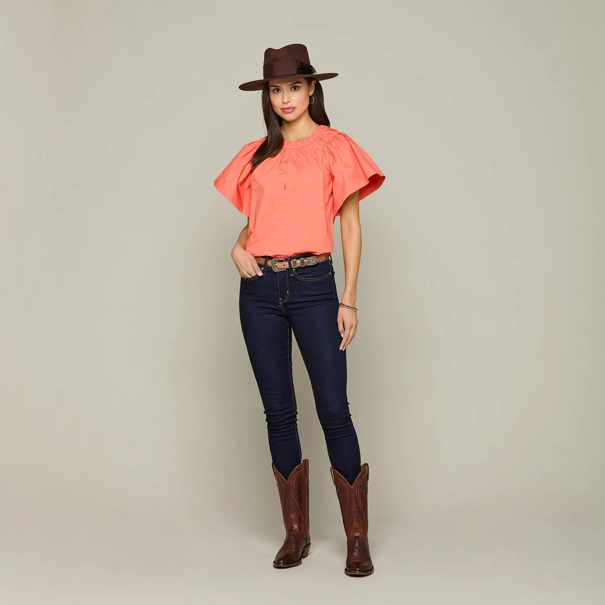 Pattison Top :: Coral