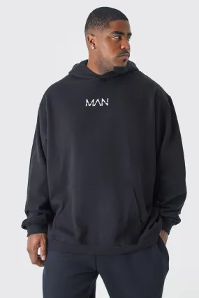 Plus Man Dash Oversized Hoodie