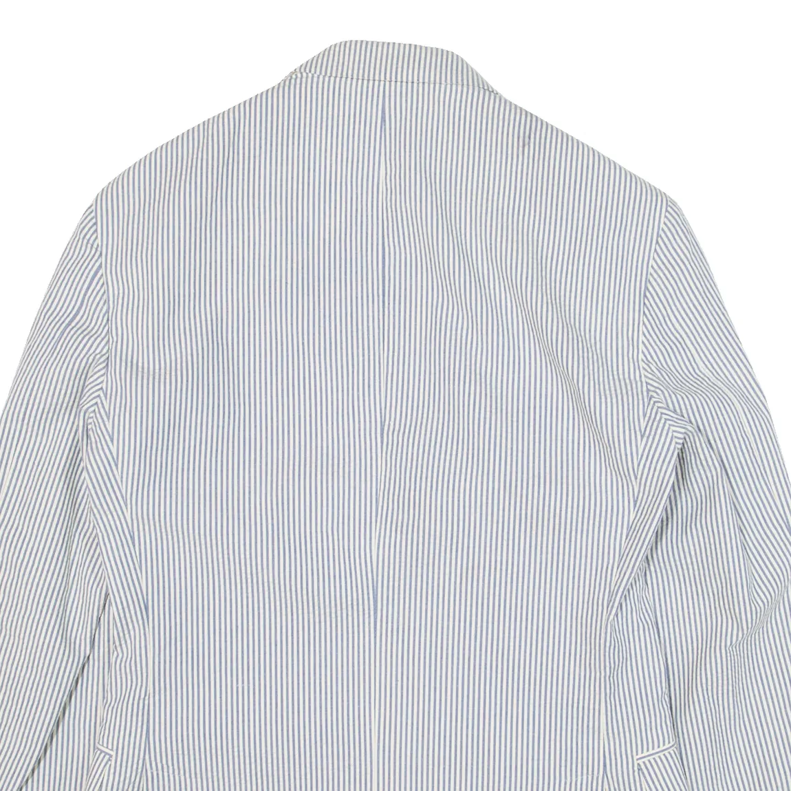 POLO RALPH LAUREN Mens Blazer Jacket Blue Striped S