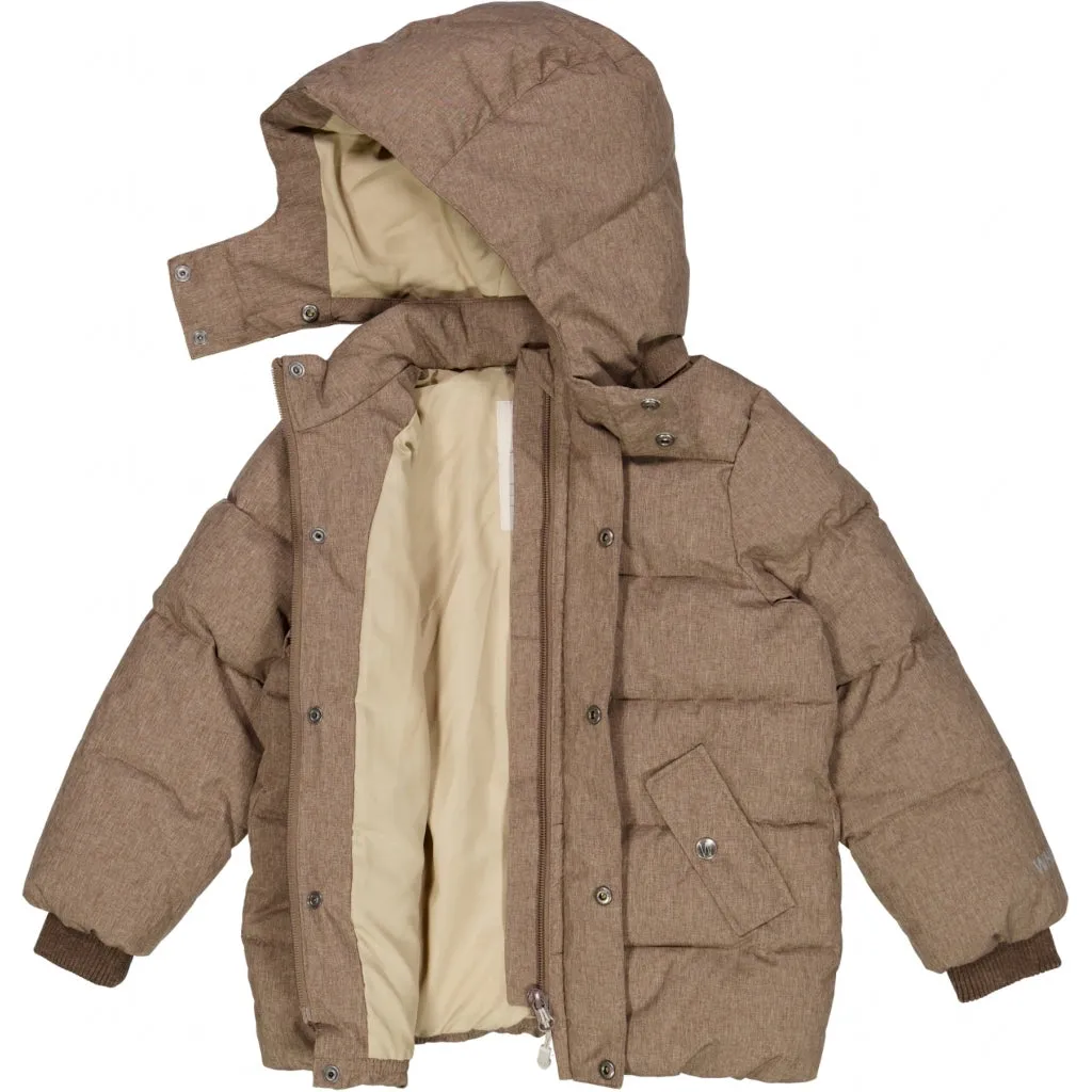 Puffer Jacket Gael - soil melange