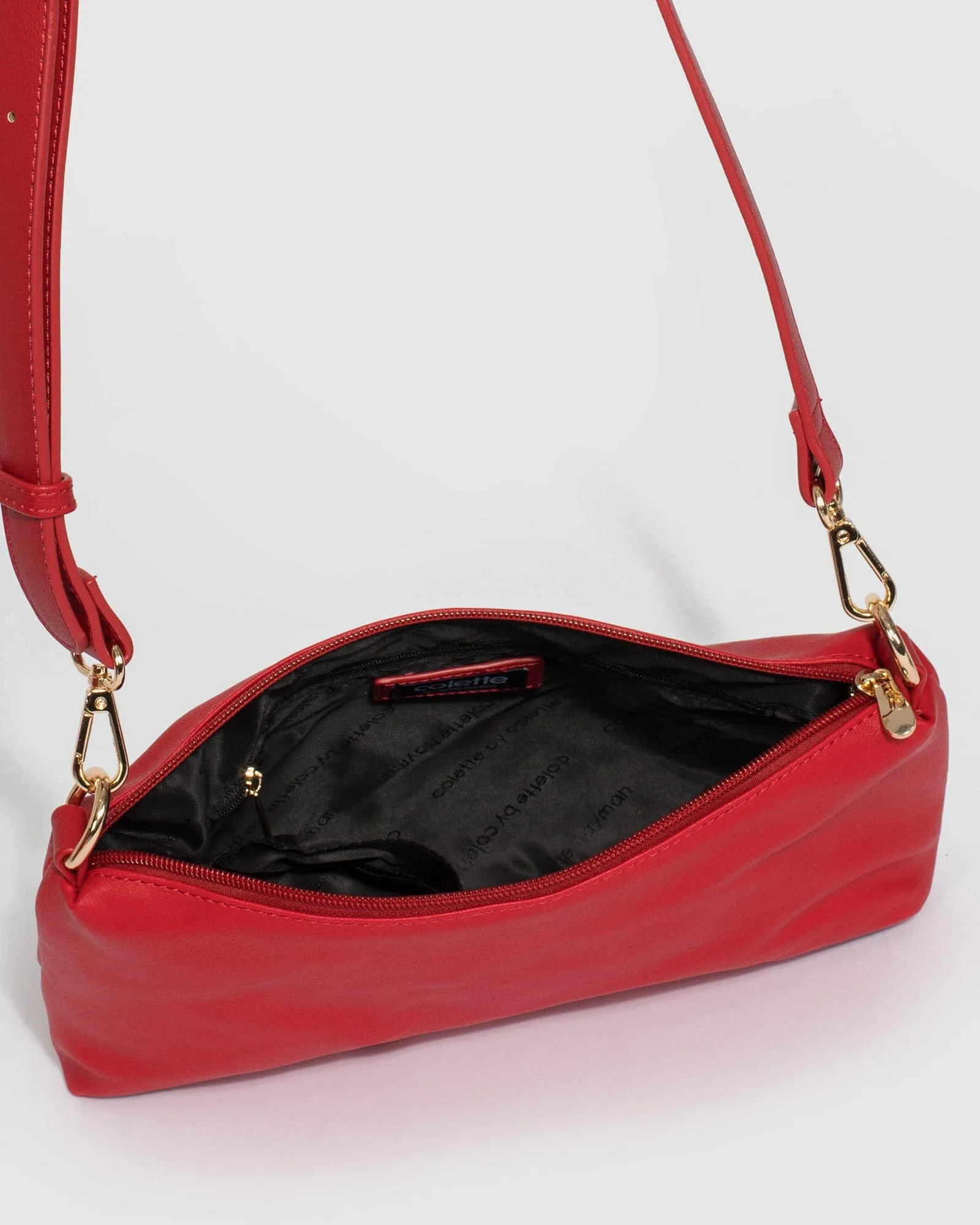 Red Sabina Stud Tote Bag