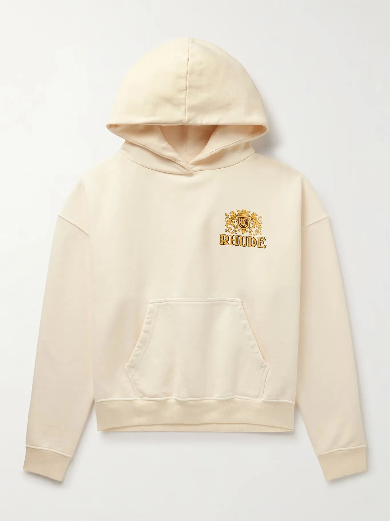 RHUDE  |Street Style Cotton Logo Hoodies