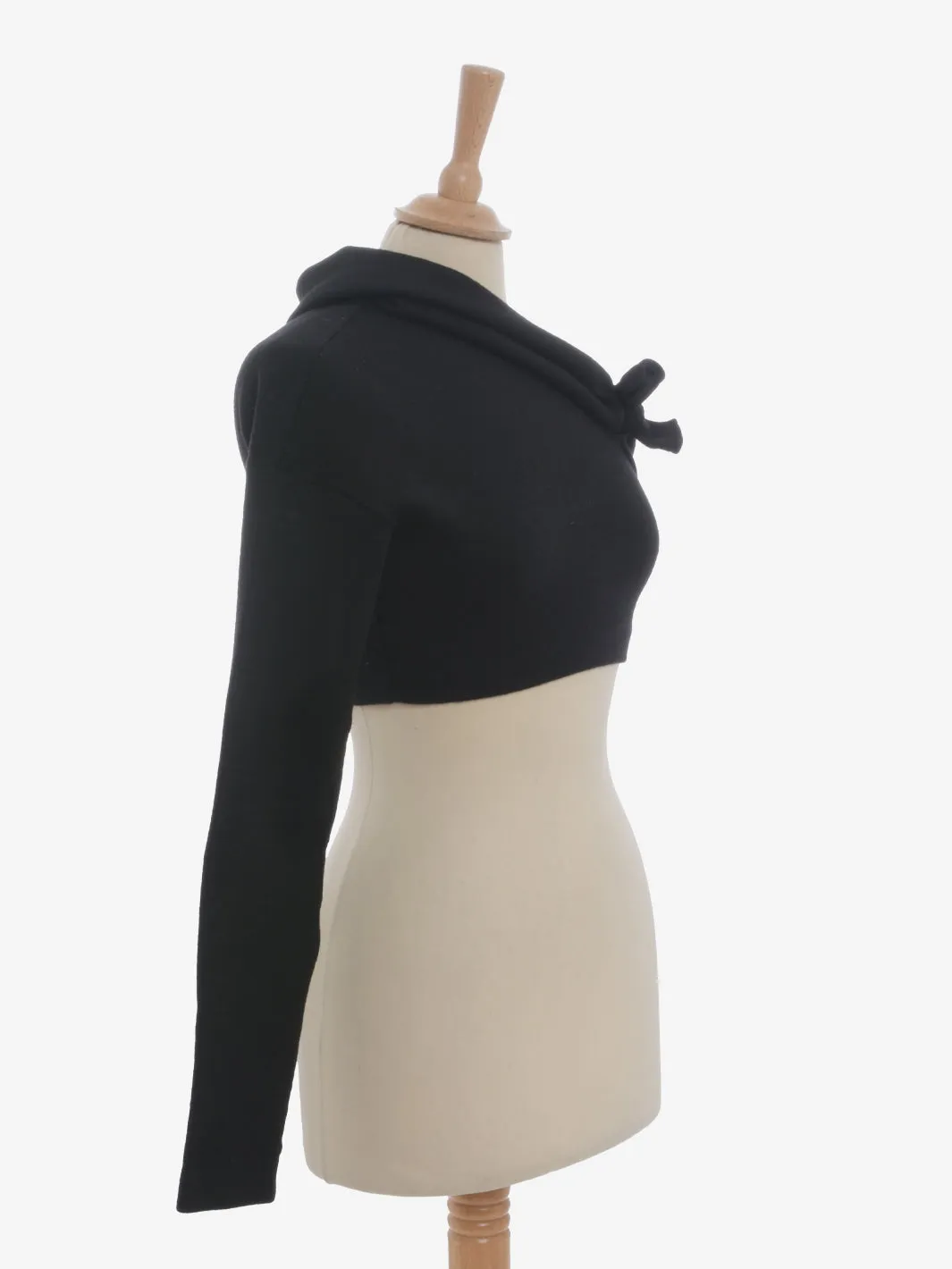 Romeo Gigli One-shoulder Wool Top - 80s